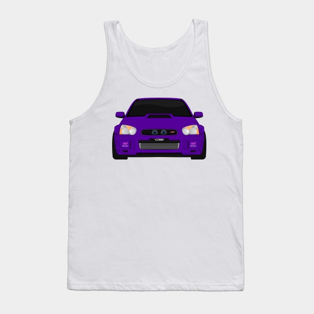 IMPREZA PURPLE Tank Top by VENZ0LIC